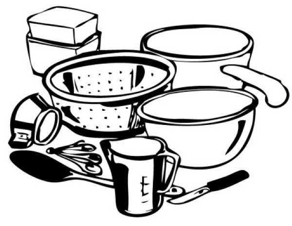 clipart pictures of cooking utensils - photo #37