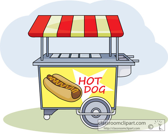 clipart hot dog stand - photo #4