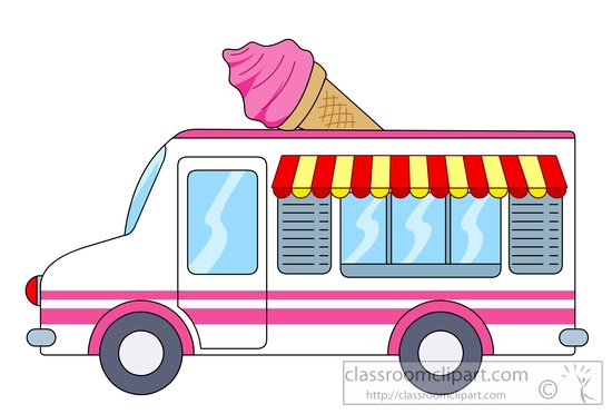 free clip art ice cream truck - photo #25