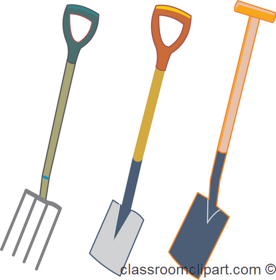 clipart pictures of gardening tools - photo #43