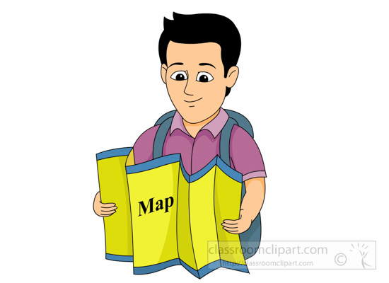 map reading clipart - photo #1
