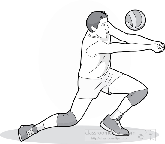 volleyball passing clipart - photo #12