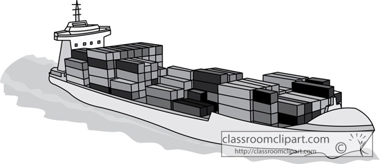 container ship clipart - photo #31