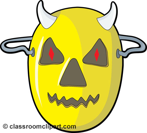 clipart halloween masks - photo #5