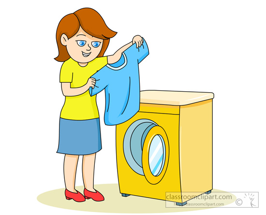 free clipart washing clothes - photo #2