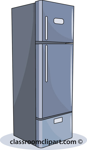 clipart of refrigerator - photo #30