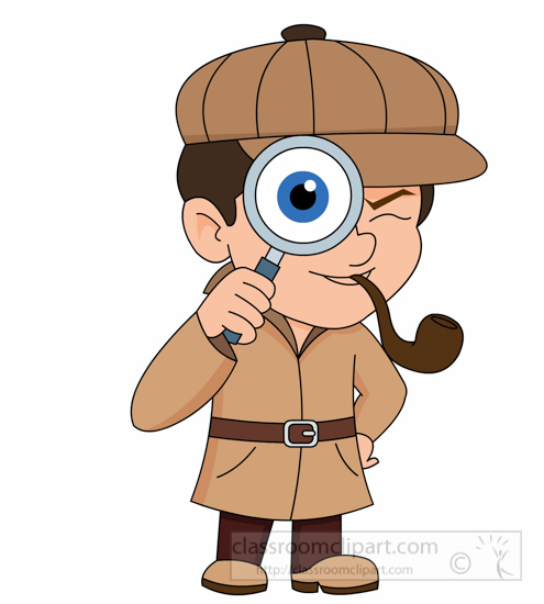 free clipart images detective - photo #47