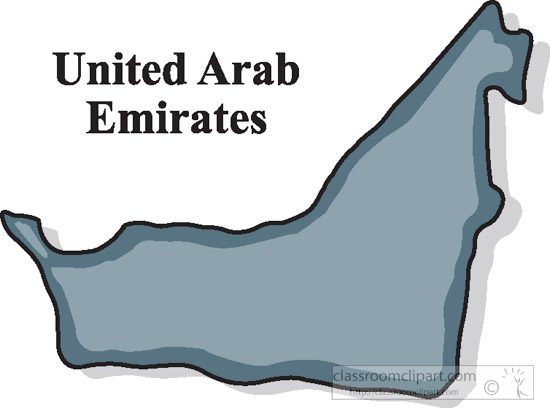 clipart of uae map - photo #34