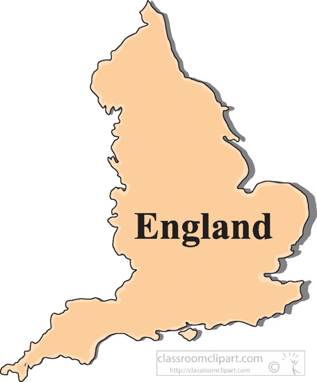 clipart england map - photo #14