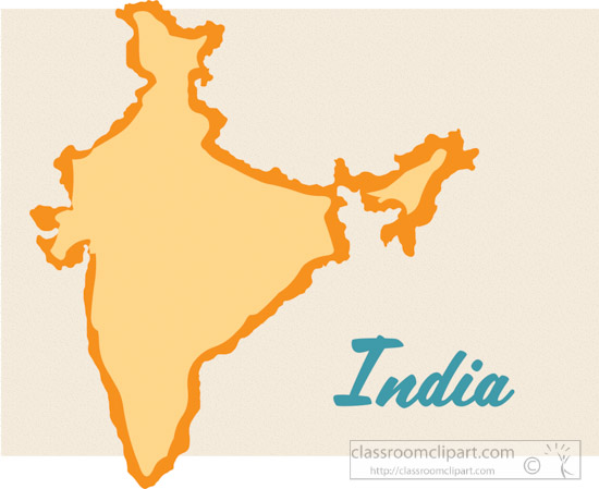 free clipart india map - photo #44