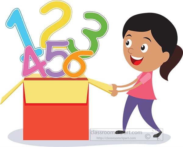 numbers clipart for teachers - photo #46