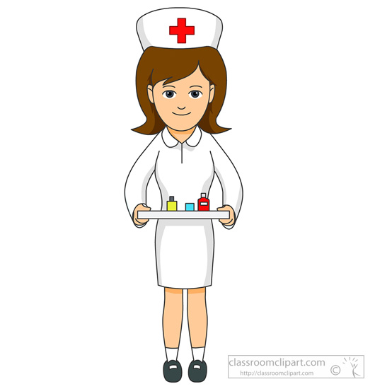 free cartoon clipart of nurses - photo #13