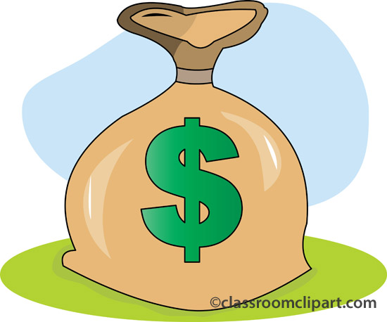 clipart money bags free - photo #45