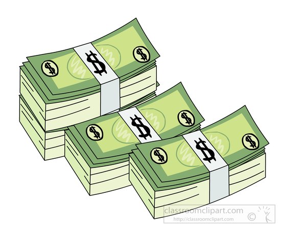 free clipart pile of money - photo #46