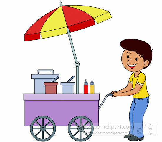clipart hot dog stand - photo #46