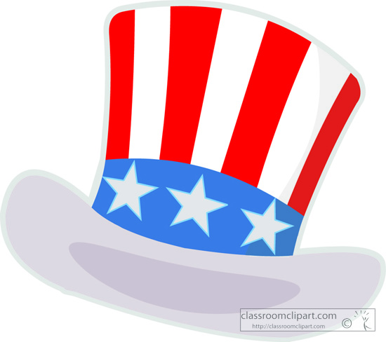 clip art 4th of july hat - photo #16
