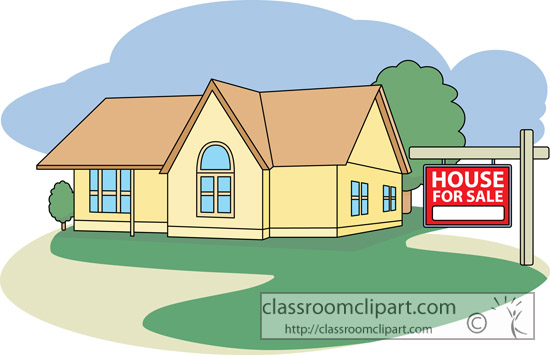 clipart houses for sale - photo #13