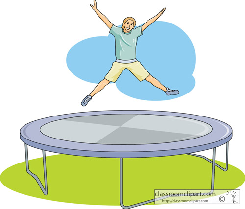 clipart trampoline jumping - photo #7