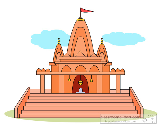 Religion : hindu-temple-clipart : Classroom Clipart