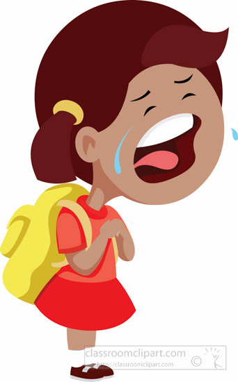 free clipart of girl crying - photo #34