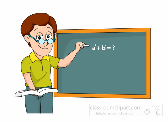 clipart mathematics teacher - photo #26