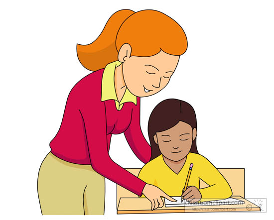 clipart picture of teacher and student - photo #15