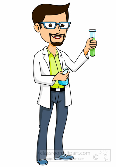 clipart scientist cartoon - photo #39