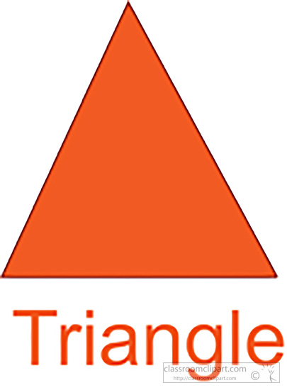triangle objects clipart - photo #10