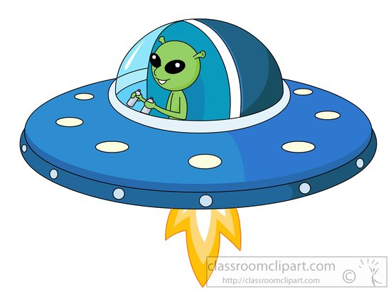 clipart flying saucer - photo #14