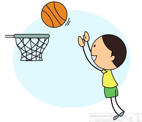 play basketball clipart - photo #13