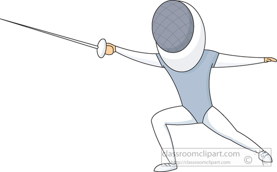 fencing sport clipart - photo #19