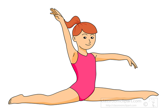 free clipart gymnastics girl - photo #7