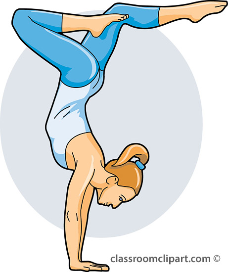 free clipart gymnastics girl - photo #13