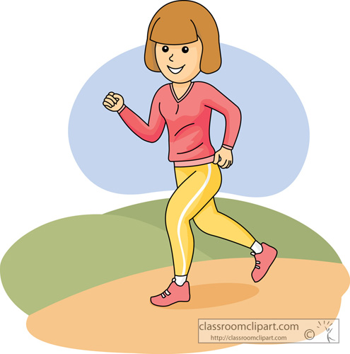clipart pictures of joggers - photo #25