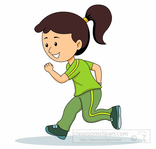 free black and white running clipart - photo #19