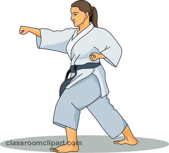 funny karate clipart - photo #34