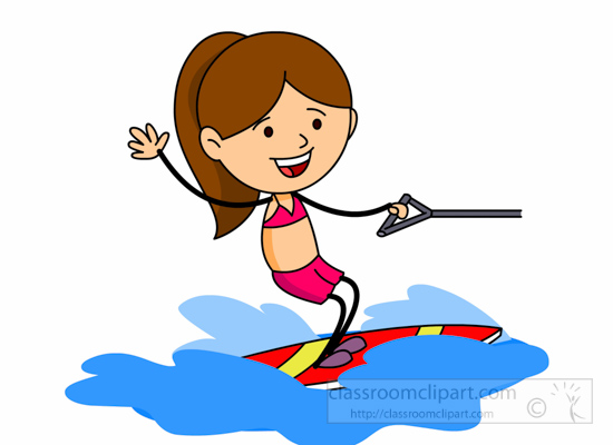 clipart water skiing - photo #17