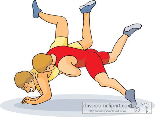clipart wrestling pictures - photo #34