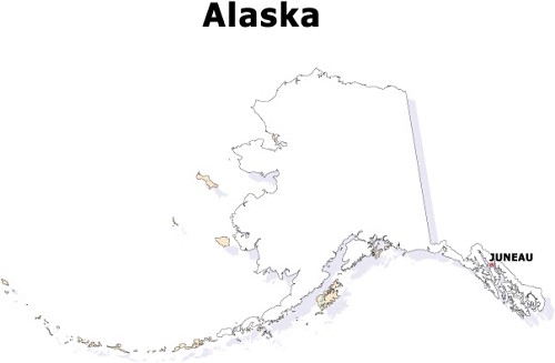 clipart map of alaska - photo #25