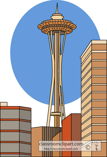 clipart of space needle - photo #29
