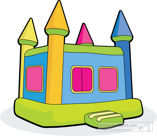 bounce house clipart free - photo #4