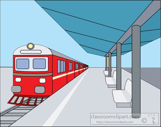 clipart of train stations - photo #6