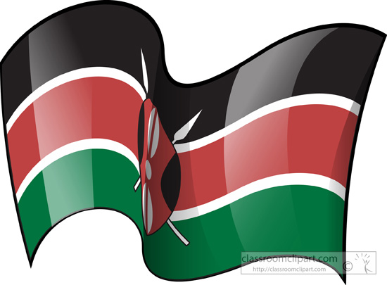 clip art kenya flag - photo #39