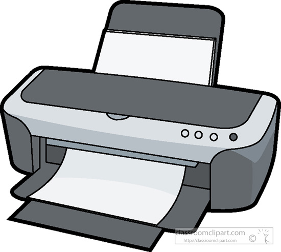 clipart printer pictures - photo #22