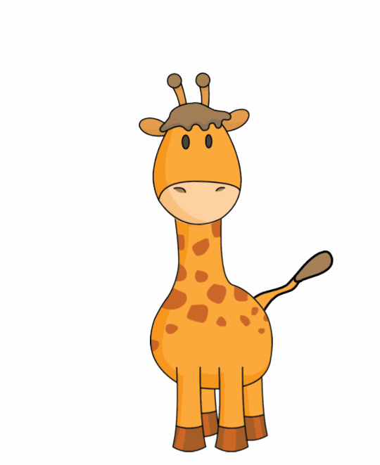 giraffe fight gif