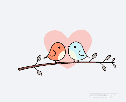 animated love birds gif