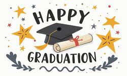 Graduation and Commencement Clipart