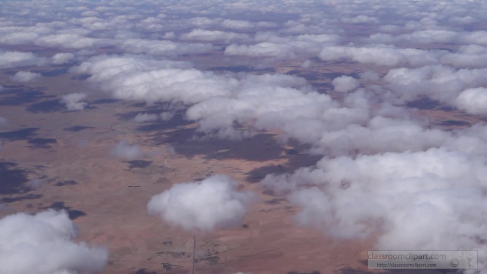 flying over the desert in africa