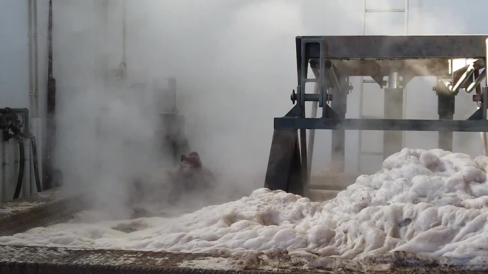 preparing cork hot steaming vat