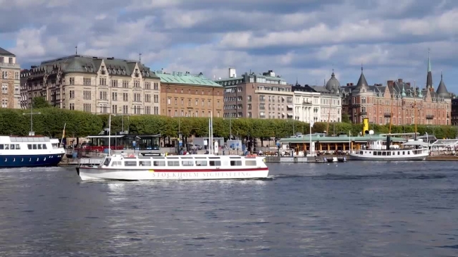 tourist boat helsinki finland video